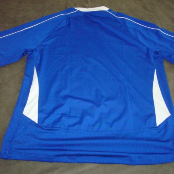 UNDER ARMOR SOCCER/FOOTBALL BLUE JERSEY SIZE LARGE - Picture 2 of 9